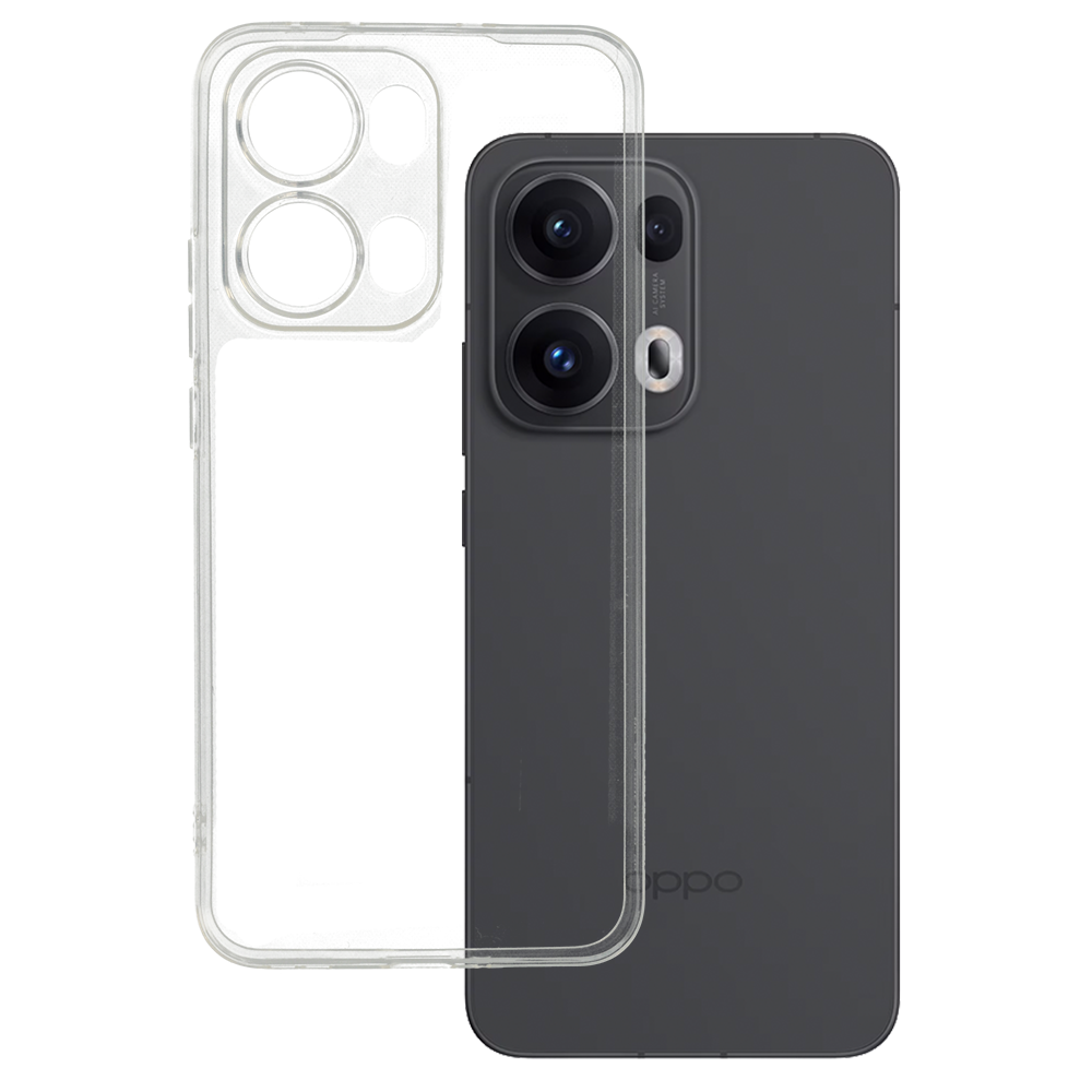 Husa Ultra Transparent 1mm pentru Oppo Reno 13 Pro 5G Transparent
