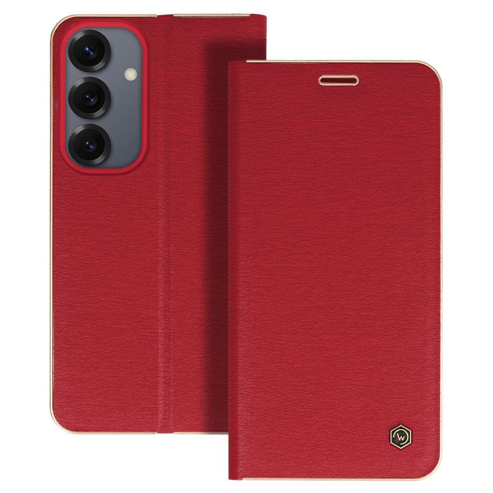 Husa Wonder Frame pentru iPhone 16 Pro Max Rosu