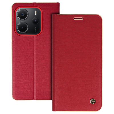 Husa Wonder Frame pentru Xiaomi Redmi Note 14 5G Rosu