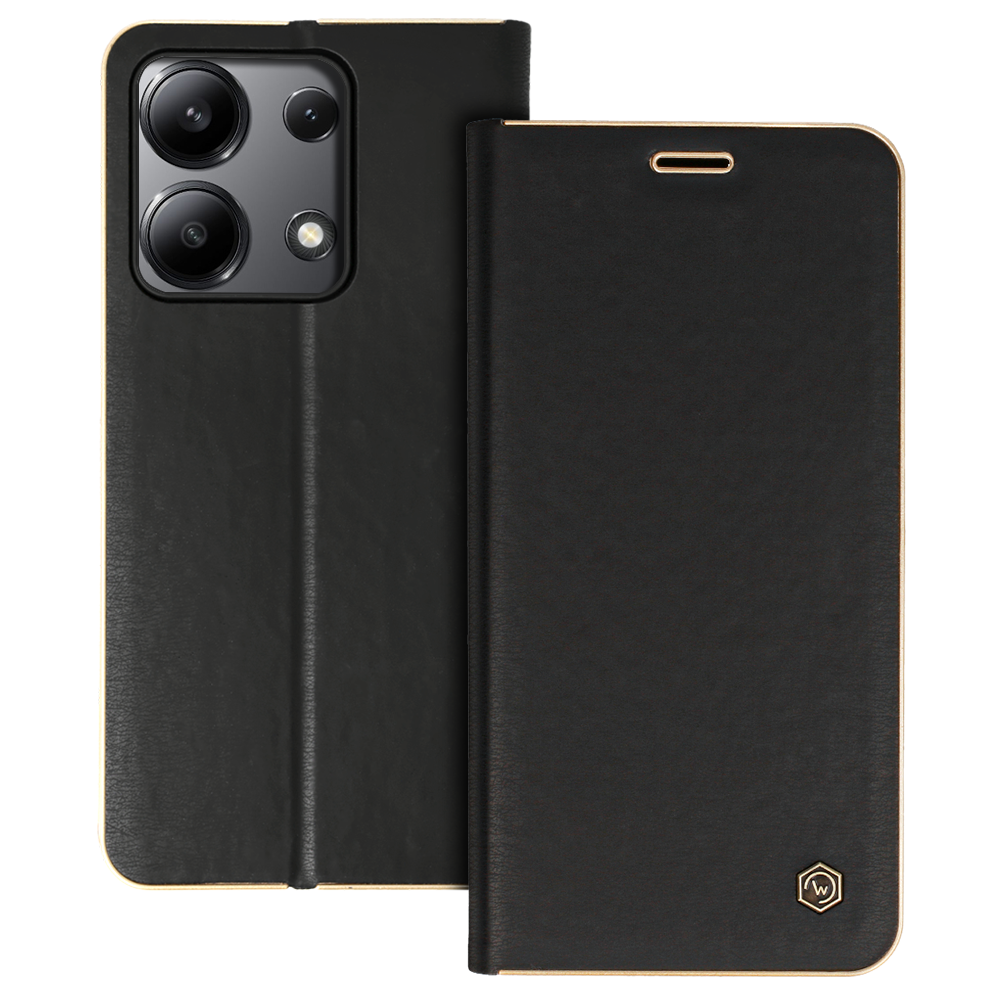 Husa Wonder Frame pentru Xiaomi Redmi Note 13 4G Negru