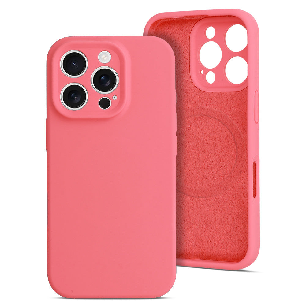 Husa Magcolor Pure pentru iPhone 15 Pro Max Rosu