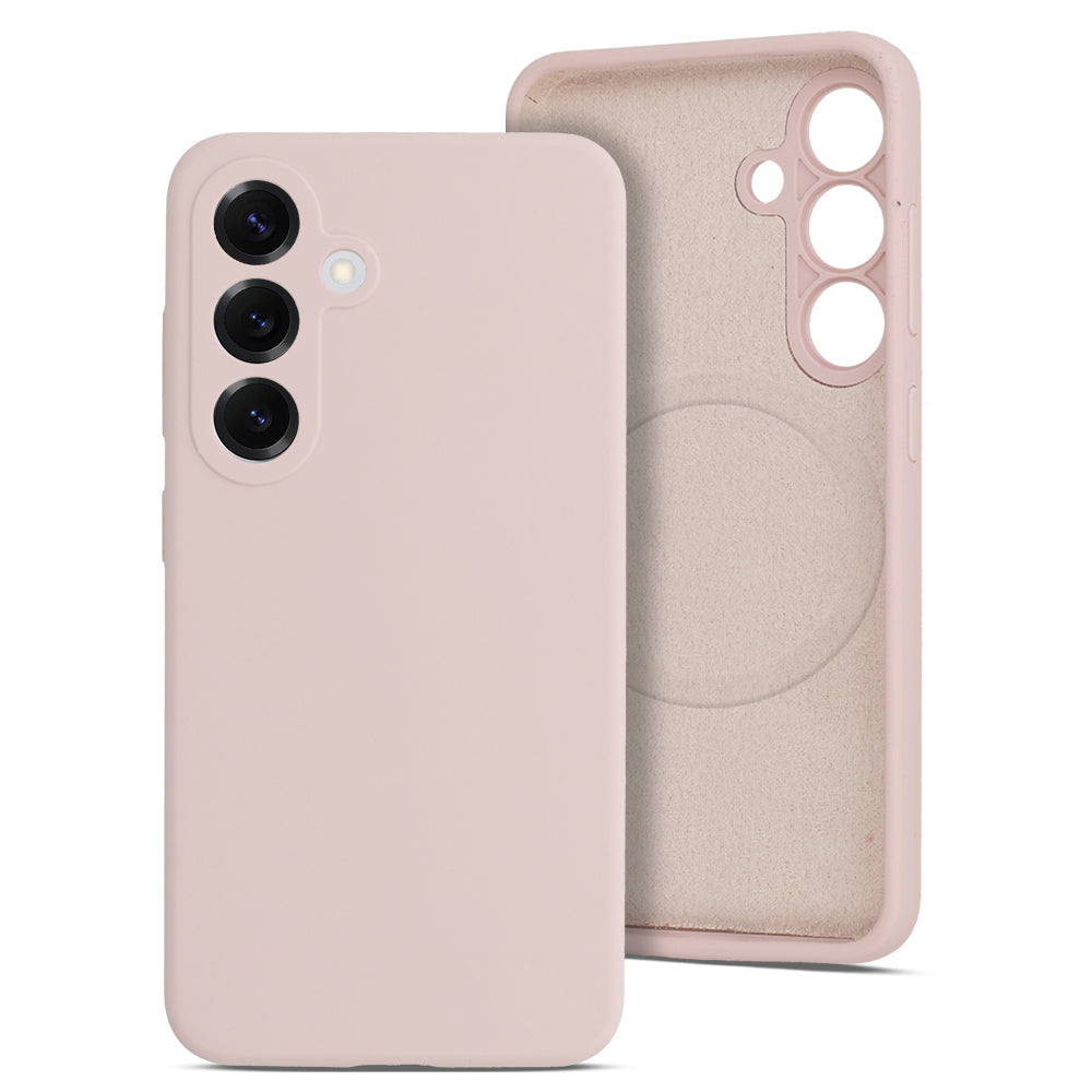 Husa Magcolor Pure pentru Samsung Galaxy S25 Edge Powder Roz