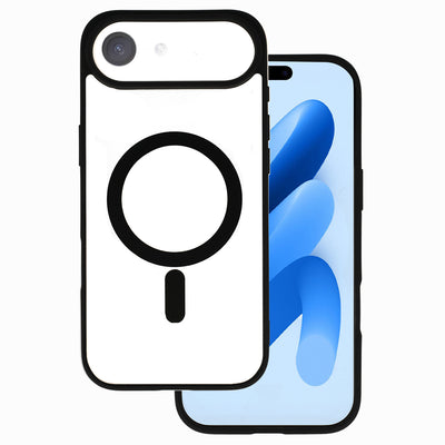 Husa Acrylic Color Magsafe pentru iPhone 17 Air Negru