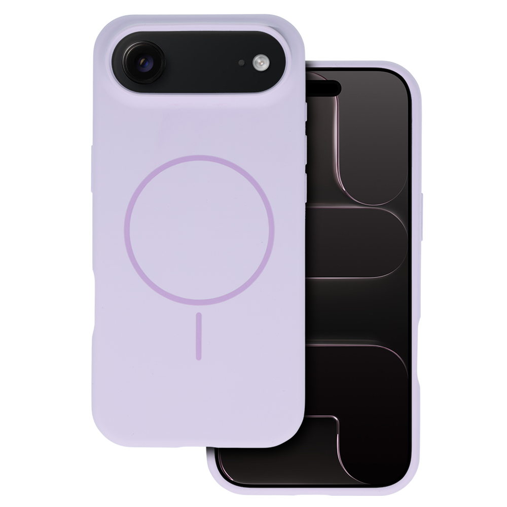 Husa Magsafe Slim Silicone pentru iPhone 17 Air Mov