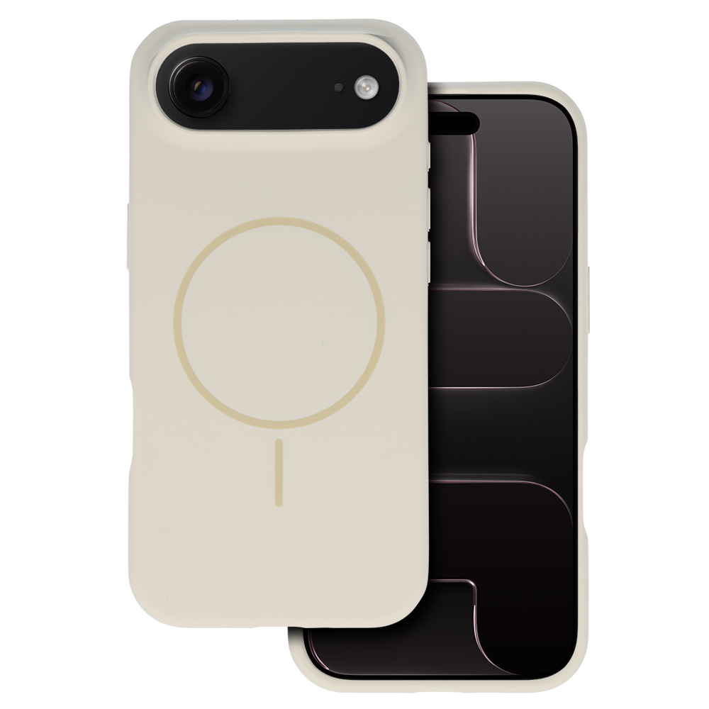 Husa Magsafe Slim Silicone pentru iPhone 17 Air Stone