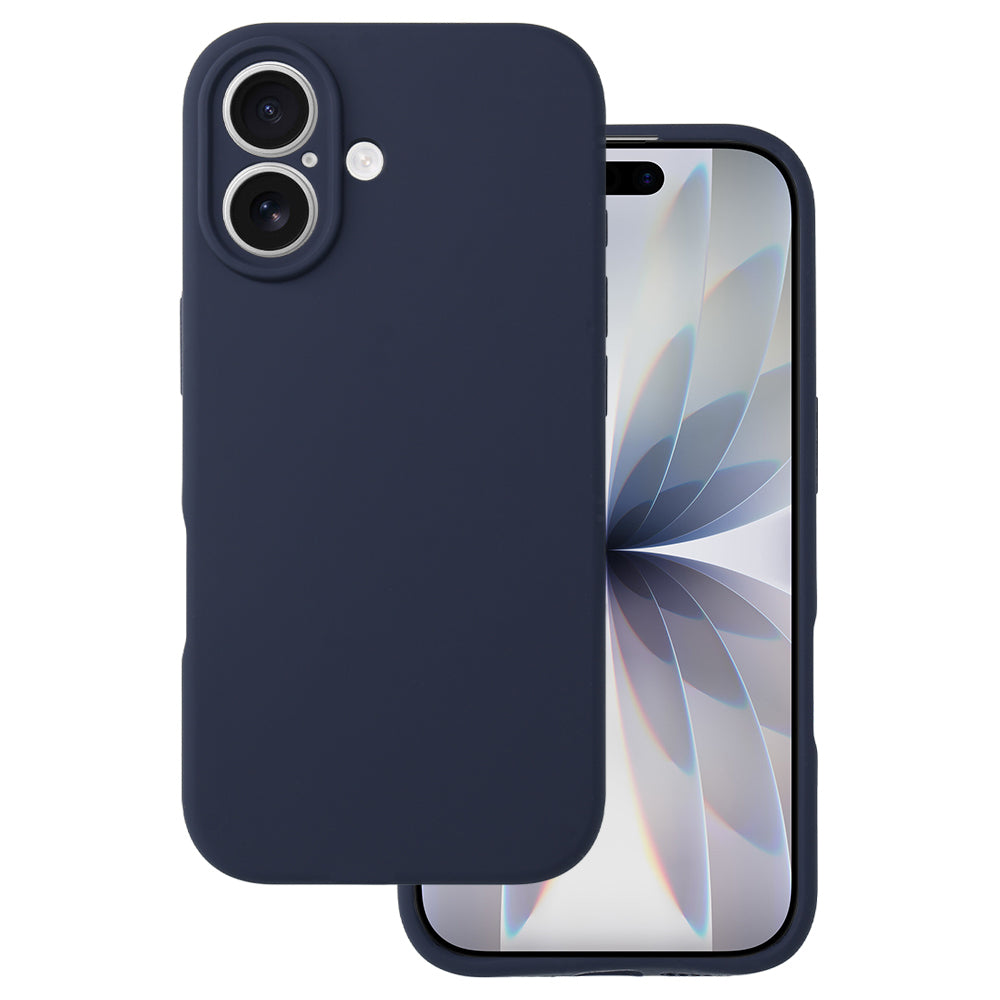 Husa Silicone Lite pentru iPhone 17 Navy