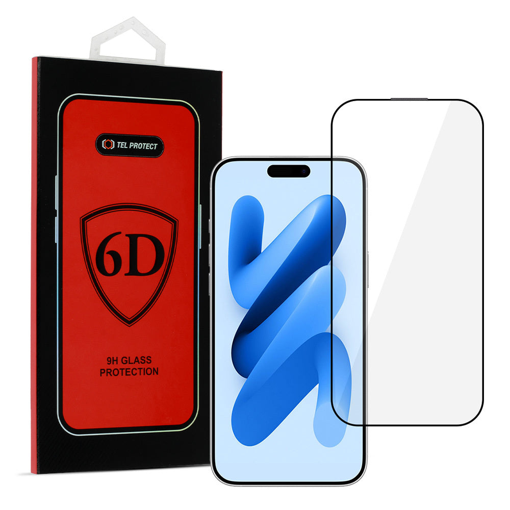 Folie Tel Protect Full Glue 6D sticla pentru iPhone 17 AIR Negru