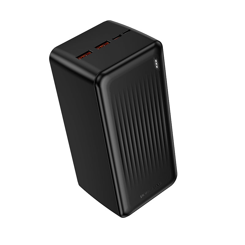 Acumulator extern Borofone 50000mAh Bj80c Clever - 2xUSB + Type C - QC 3.0 22,5W PD 20W Negru