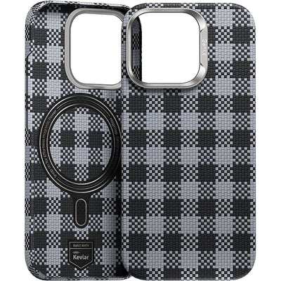 Husa Benks Magnetic Armor Vichy Kevlar (Bf65) pentru iPhone 16 Pro Negru