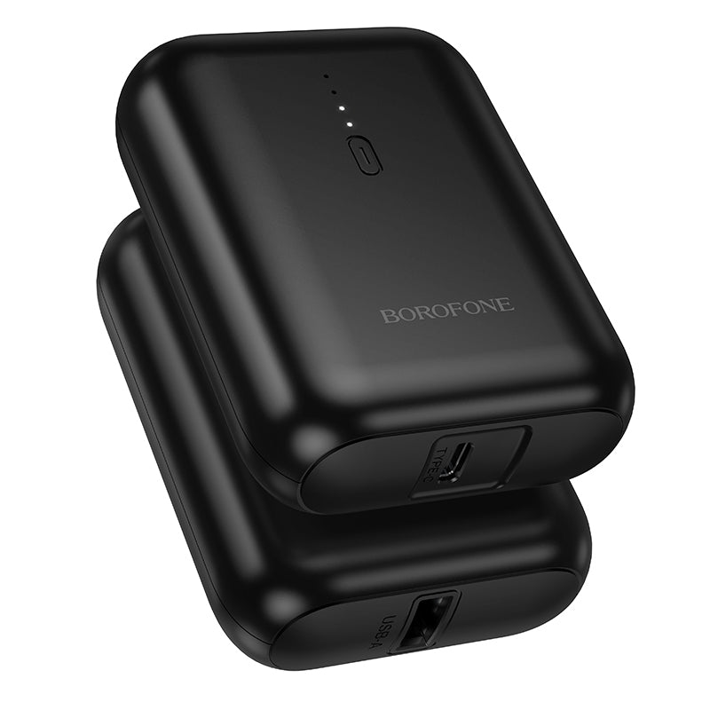 Acumulator extern Borofone 5000mAh Bj81 Stability - USB - Negru