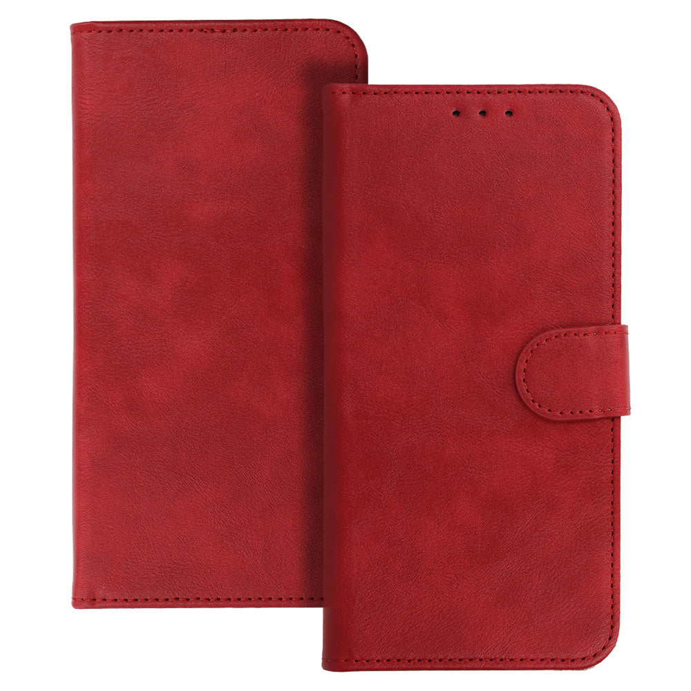 Husa Common Universal Book (Size XXL) pentru Samsung S25 Ultra/S24 Ultra/M35/M23/A16 5G/Xiaomi Redmi 14C Rosu