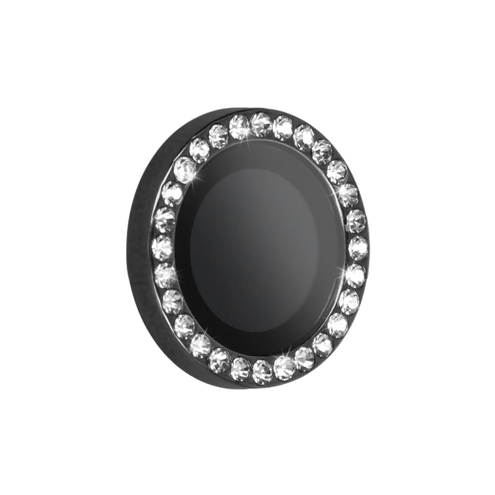 Folie sticla Hard Diamond pentru Camera (lentila) pentru iPhone 17 Air Negru (lentila 1 Piece)