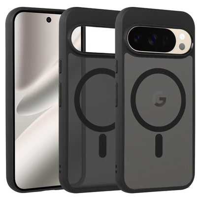 Husa Full mat Mag pentru Google Pixel 10 Pro XL Negru