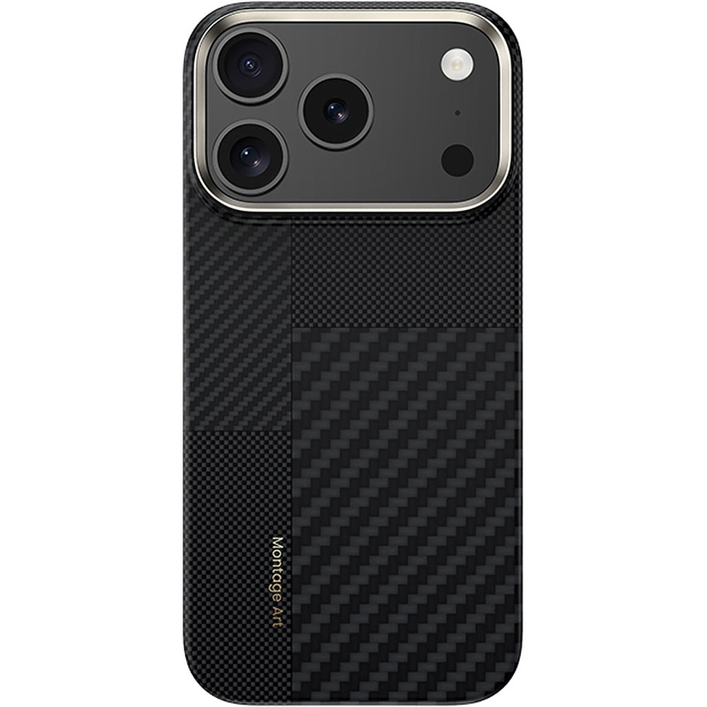 Husa Benks Montage Magnetic Armor Air Kevlar Metal Frame 600D+1500D (C.k.fl.ap.bk.mb70) pentru iPhone 17 Pro Max/18 Pro 