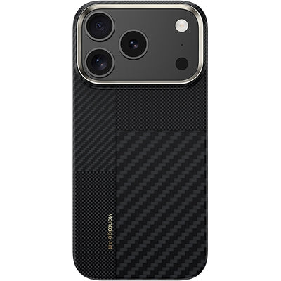 Husa Benks Montage Magnetic Armor Air Kevlar Metal Frame 600D+1500D (C.k.fl.ap.bk.mb70) pentru iPhone 17 Pro Max/18 Pro 