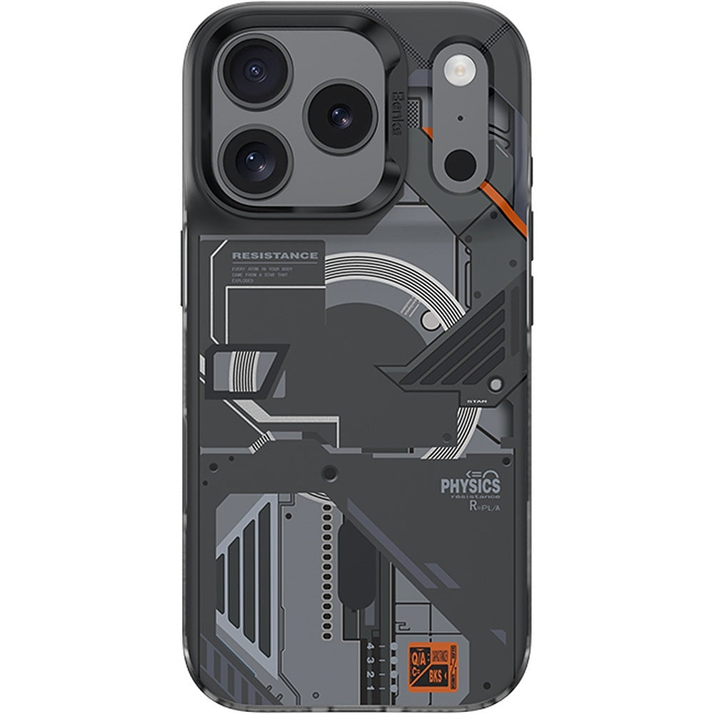 Husa Benks Dynamic Magnetic Mecha (D069) pentru iPhone 17 Pro/18 Pro Negru (Camera Control Button)