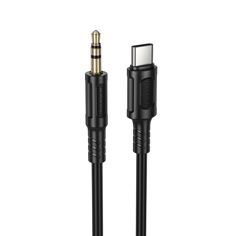 Cablu Borofone AUX Bl25b Nice - Type C To Jack 3,5mm - 1 Metre Negru