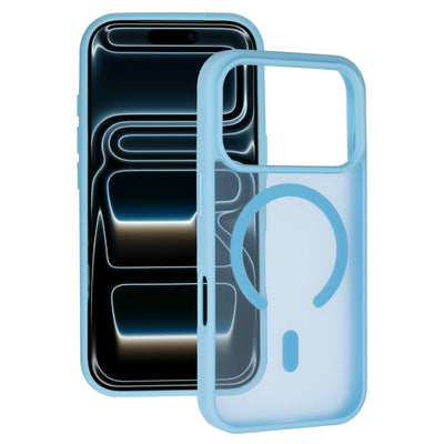 Husa Tel Protect Aura mat Magsafe pentru iPhone 17 Air Albastru