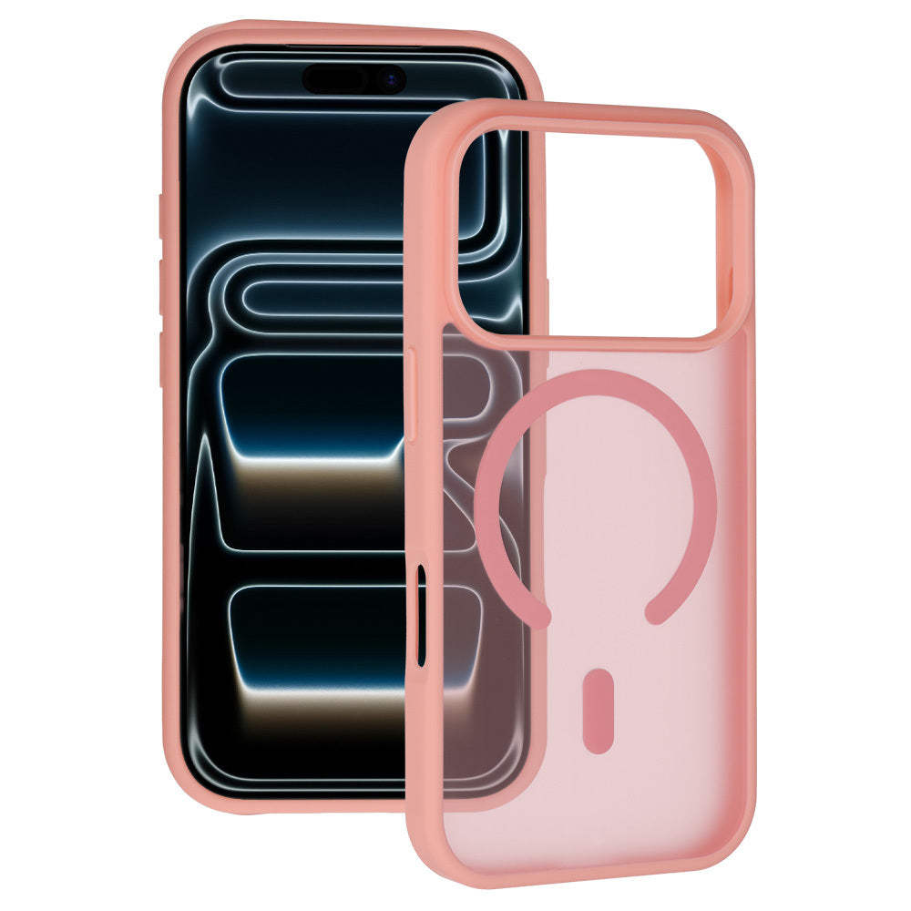 Husa Tel Protect Aura mat Magsafe pentru iPhone 17 Pro Max Papaya