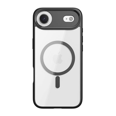 Husa Rock Guard lentila Protection Series Magnetic pentru iPhone 17 Air Transparent-Negru