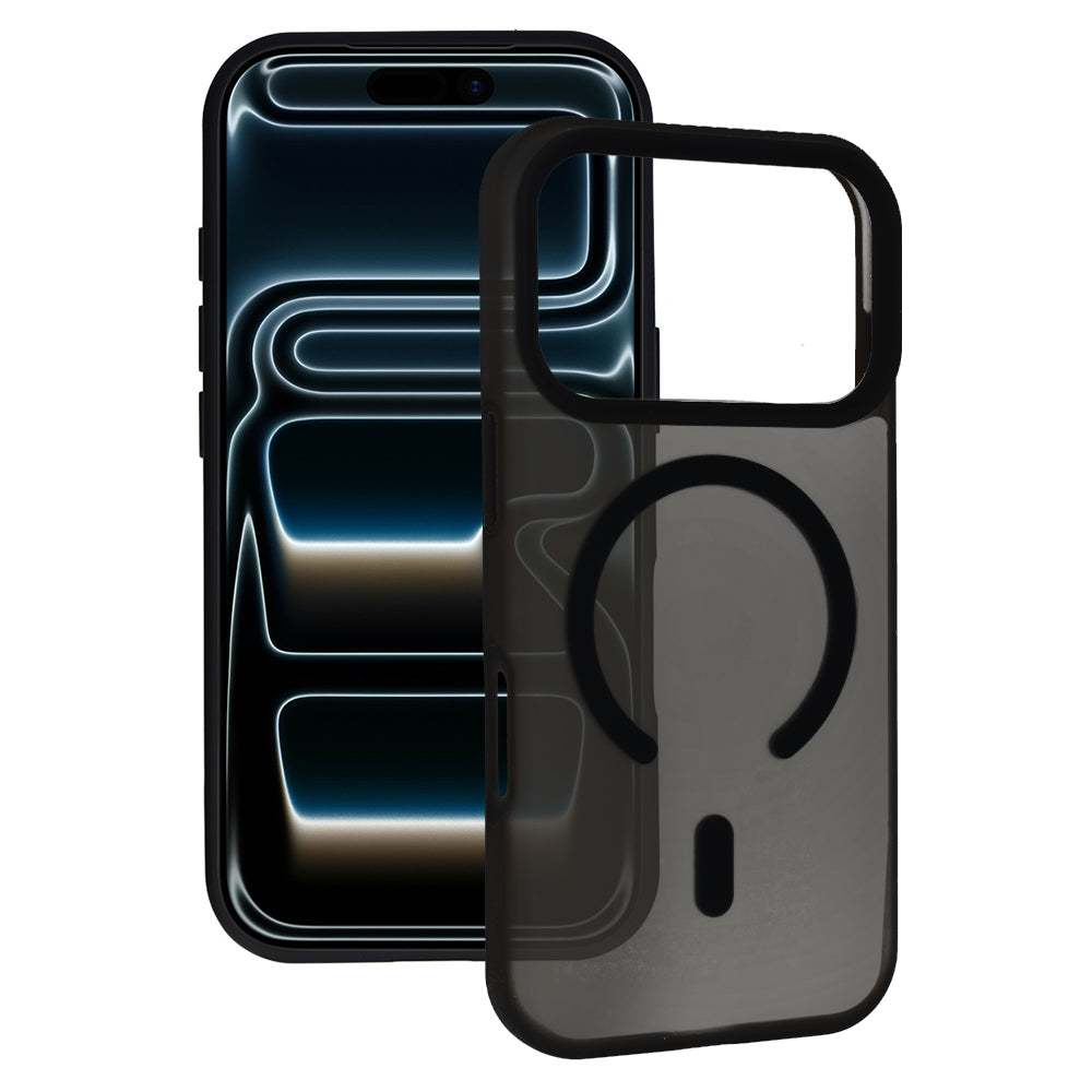 Husa Tel Protect Mist mat Magsafe pentru iPhone 16 Negru
