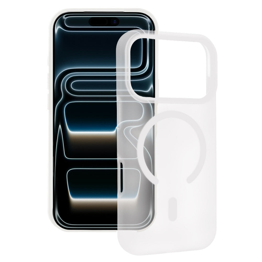 Husa Tel Protect Mist mat Magsafe pentru iPhone 17 Pro Max Transparent