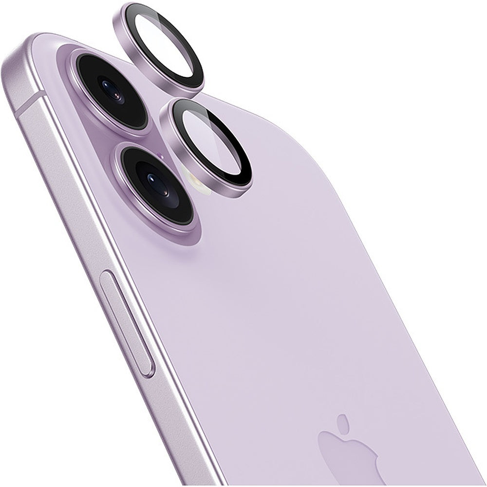 Folie Benks sticla Warrior camera On (C.m.sx.ap.pu.c067) pentru iPhone 17 (lentila 2 Pieces) Lavender