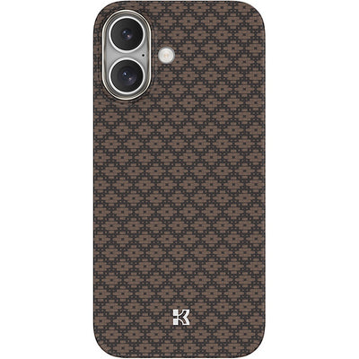 Husa Benks Magnetic Armor Air Armor Grid Kevlar Metal Frame 600D (A067) pentru iPhone 17 Auriu