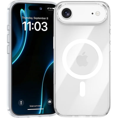 Husa Benks Magnetic Crystal pentru iPhone 17 Air Transparent (Camera Control Button)