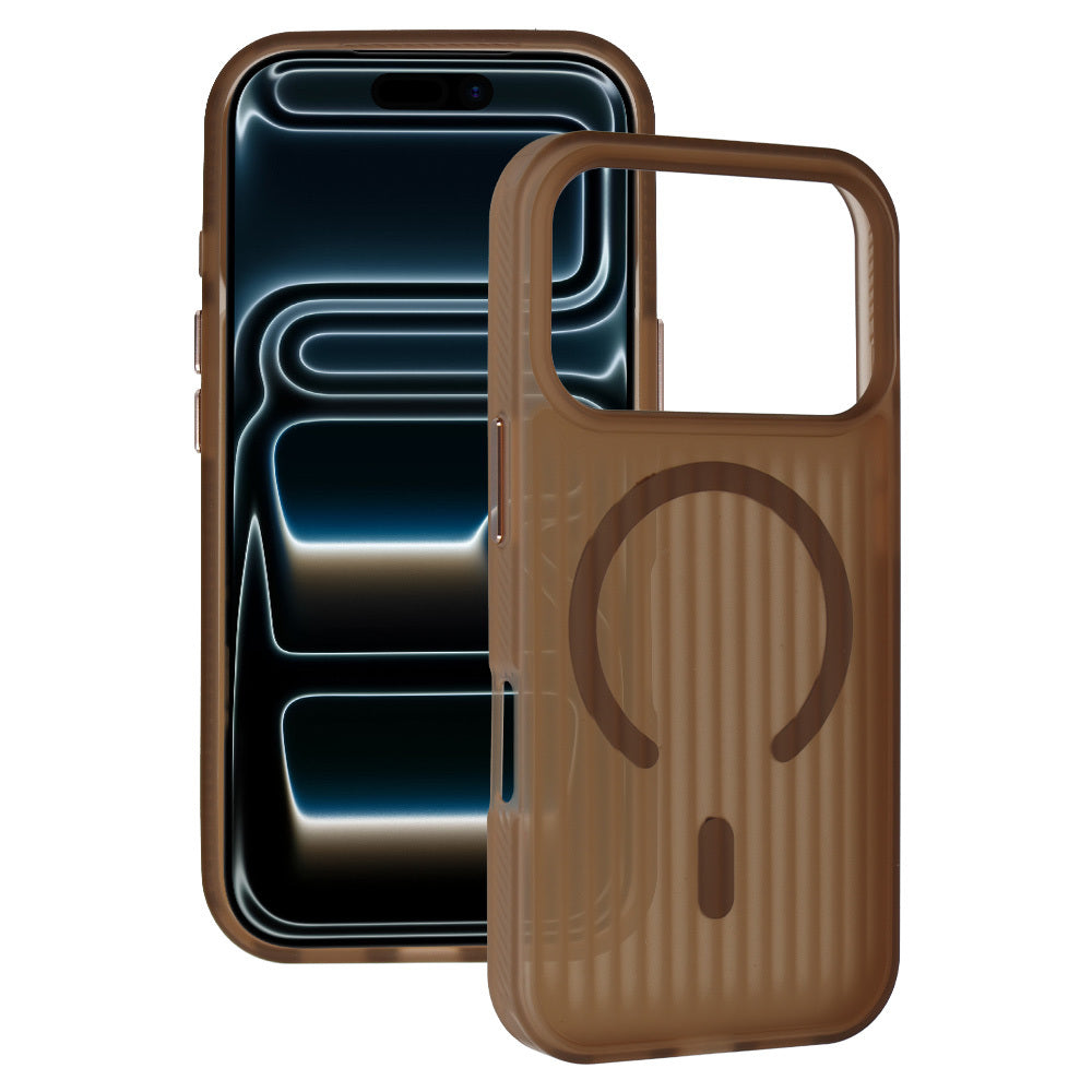 Husa Tel Protect Twist Magsafe pentru Samsung Galaxy S24 Coffee Maro