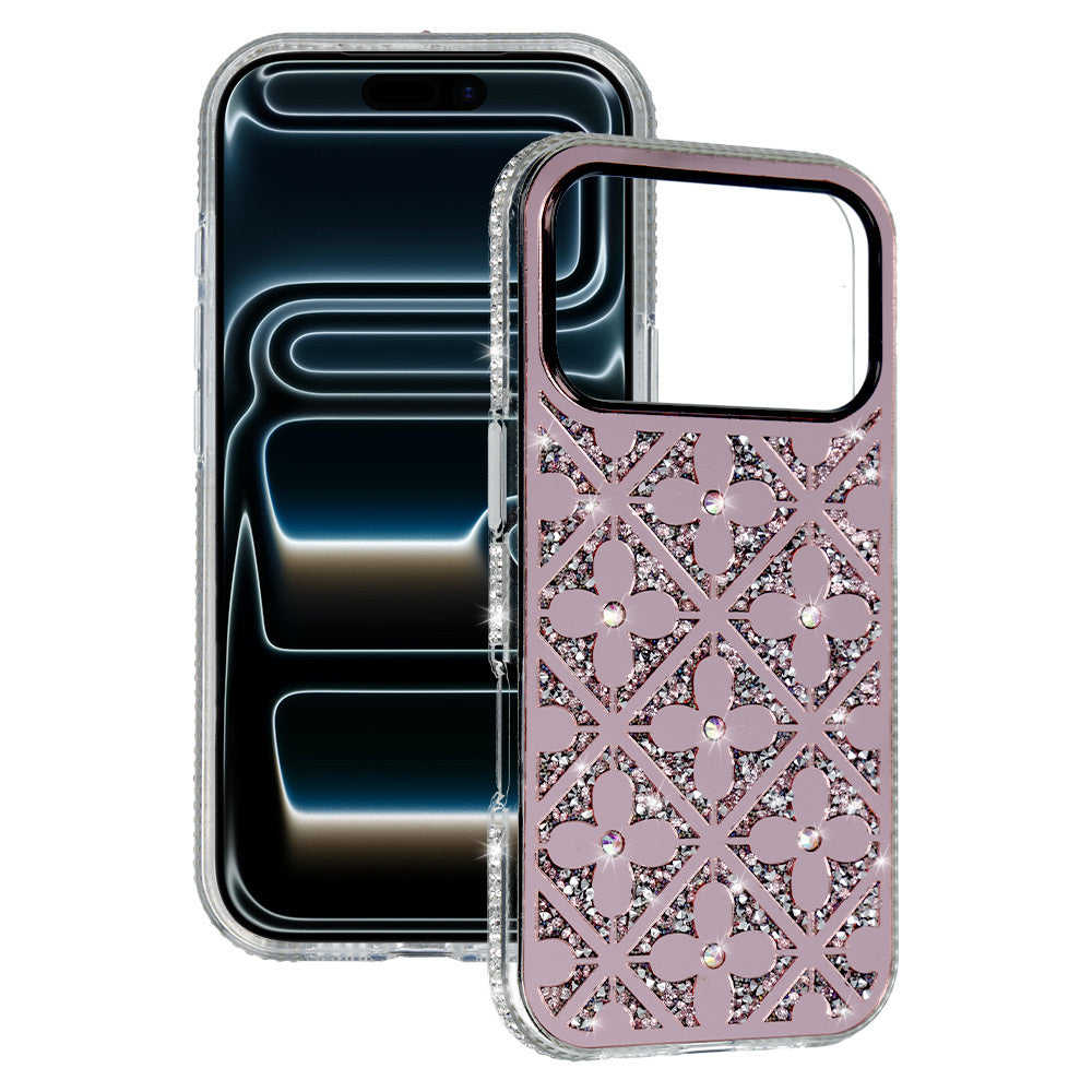 Husa Flower pentru iPhone 17 Air Roz