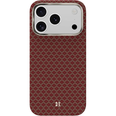 Husa Benks Magnetic Armor Air Armor Grid Kevlar Metal Frame 600D (C.k.fl.ap.or.0069) pentru iPhone 17 Pro/18 Pro Portoca