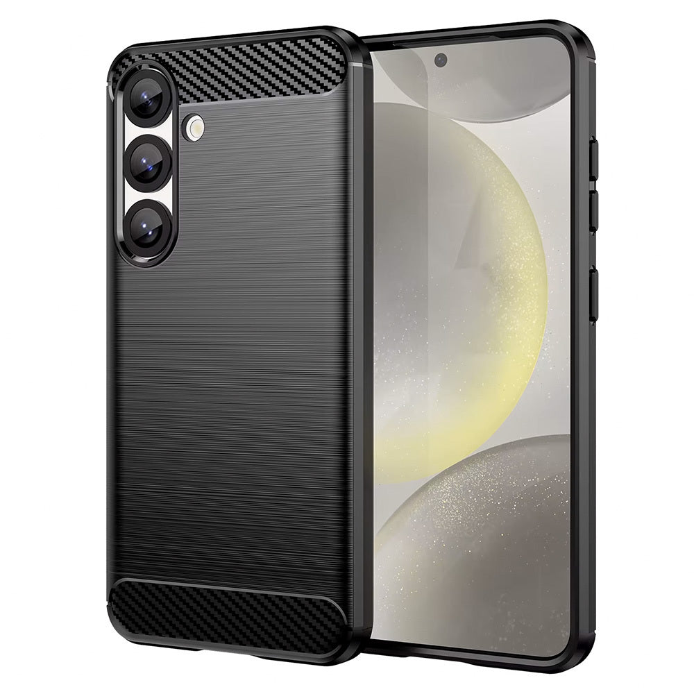 Husa Carbon pentru Samsung Galaxy S26 Negru
