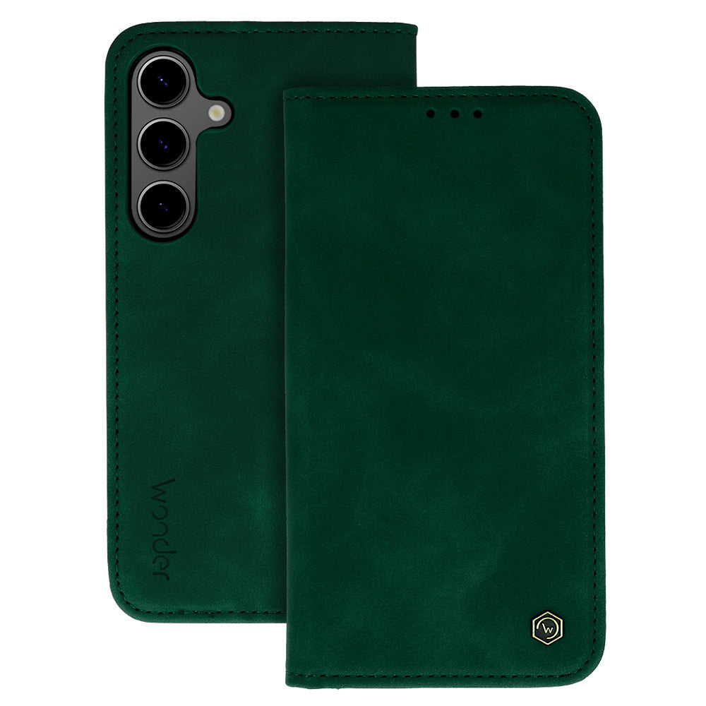 Husa Wonder Smart pentru Samsung Galaxy S26 Verde
