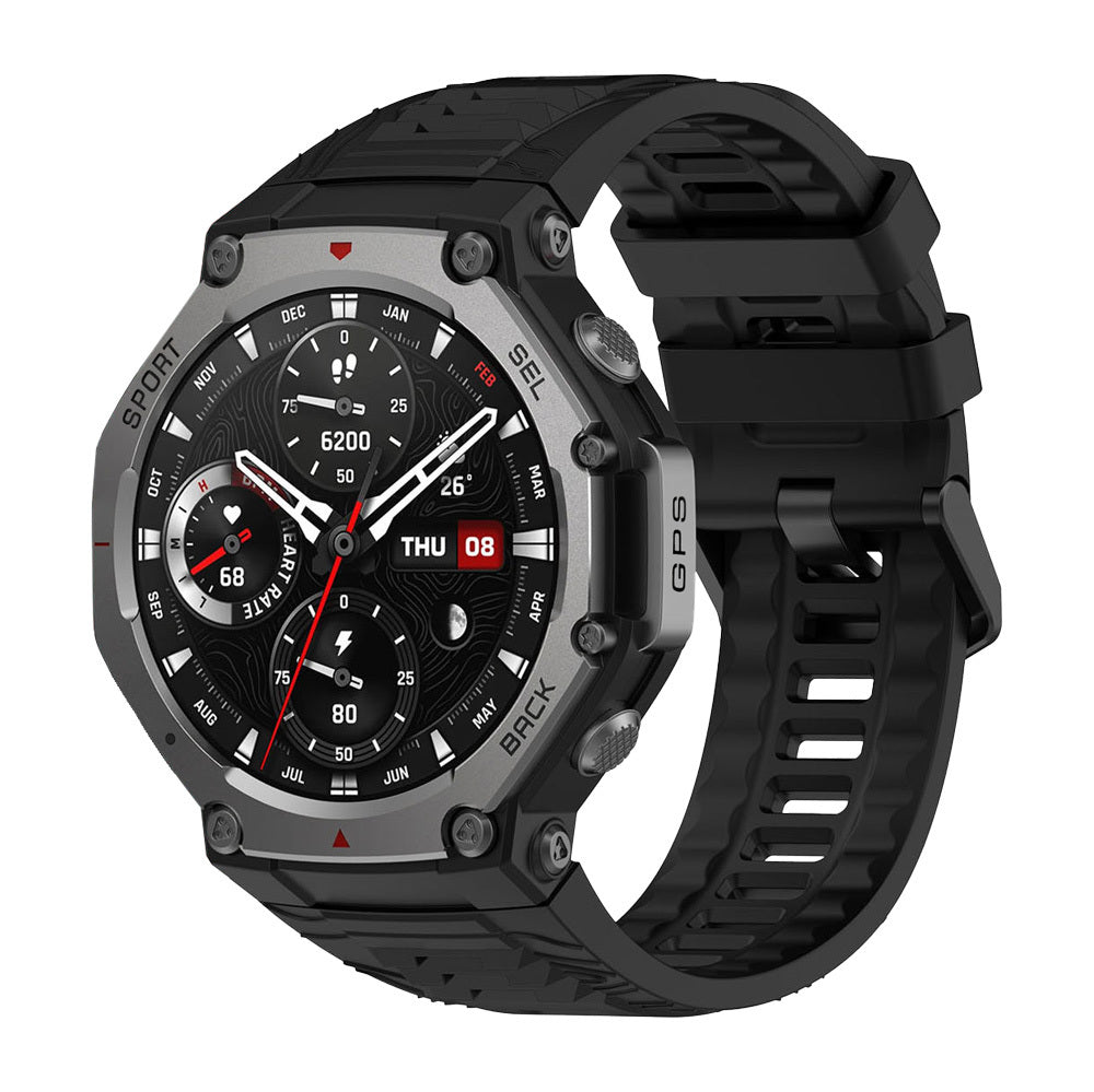 Curea Blavec Smartwatch M-04 Falcon Amoled GPS Voice Call Graphite + 1 Band