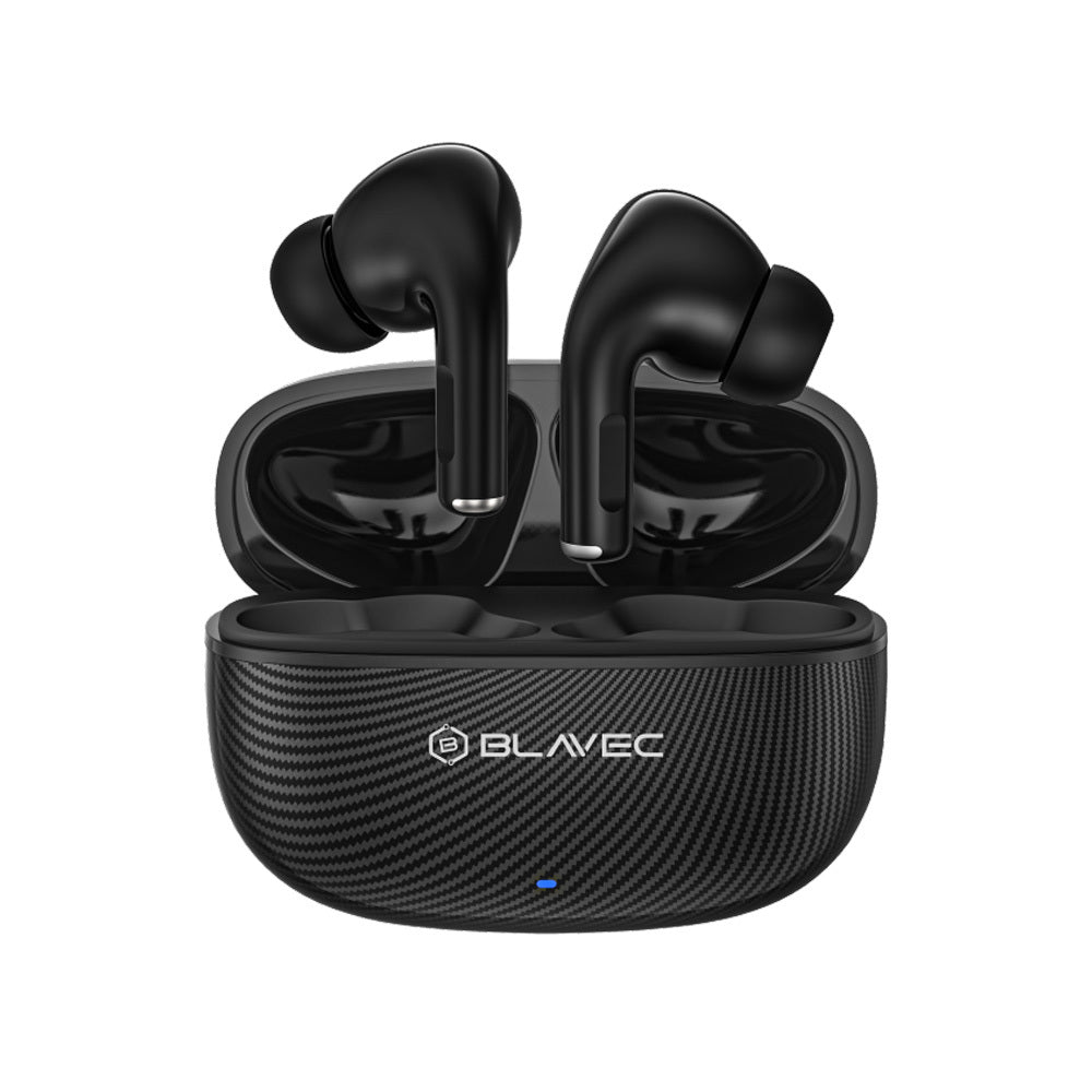 Casti Blavec Bluetooth TWS Bw-02 Carbon Negru