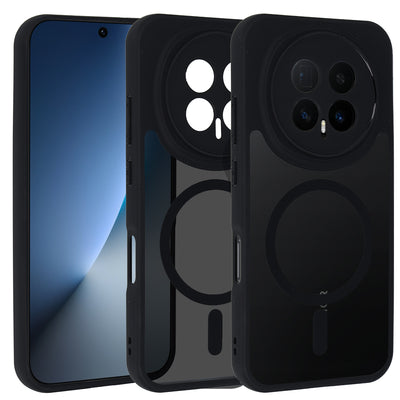 Husa Full mat Mag pentru Honor Magic 8 Negru