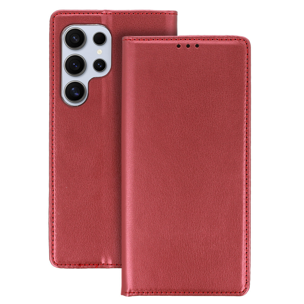 Husa Smart Magneto pentru Xiaomi 17 Pro Max Burgundy