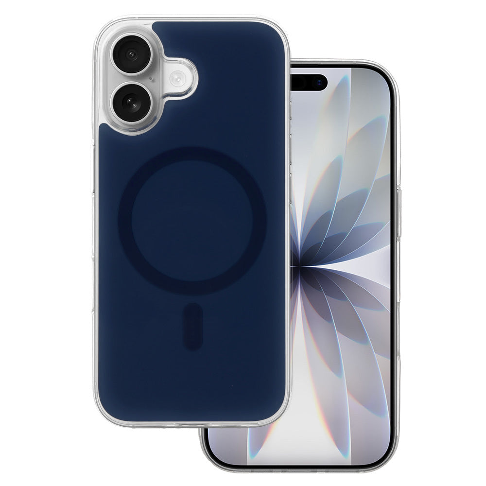 Husa Glossy Magsafe pentru iPhone 17 Navy