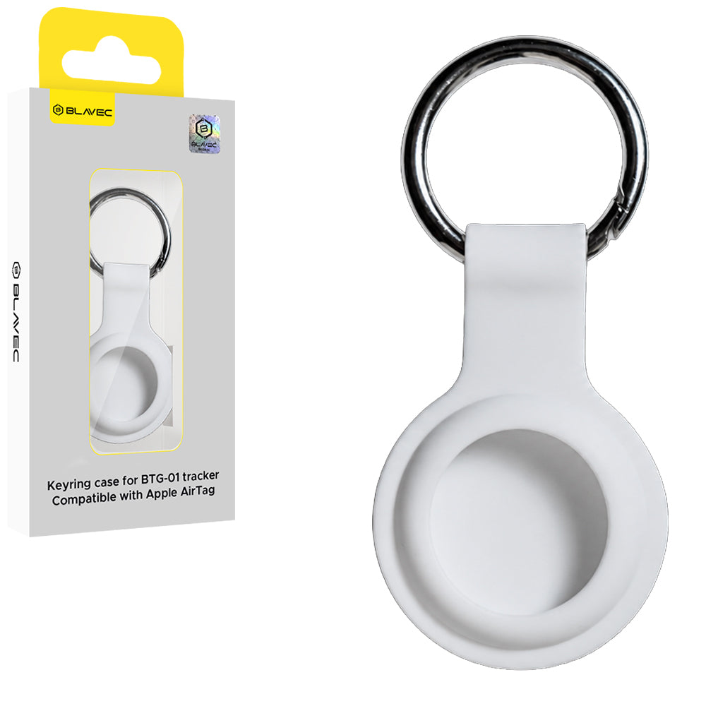 Husa Blavec Keyring pentru Tracker Universal Alb