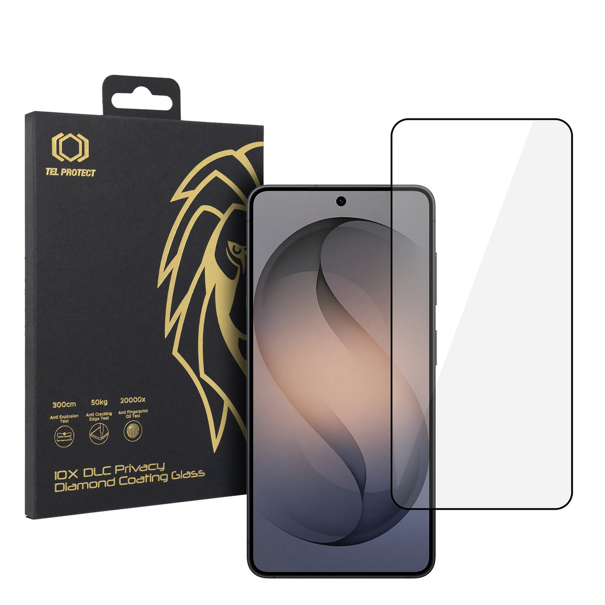 Folie sticla Tel Protect 10X HD DLC Diamond Coating pentru Samsung Galaxy S26 Plus (cu Fingerprint Unlock)