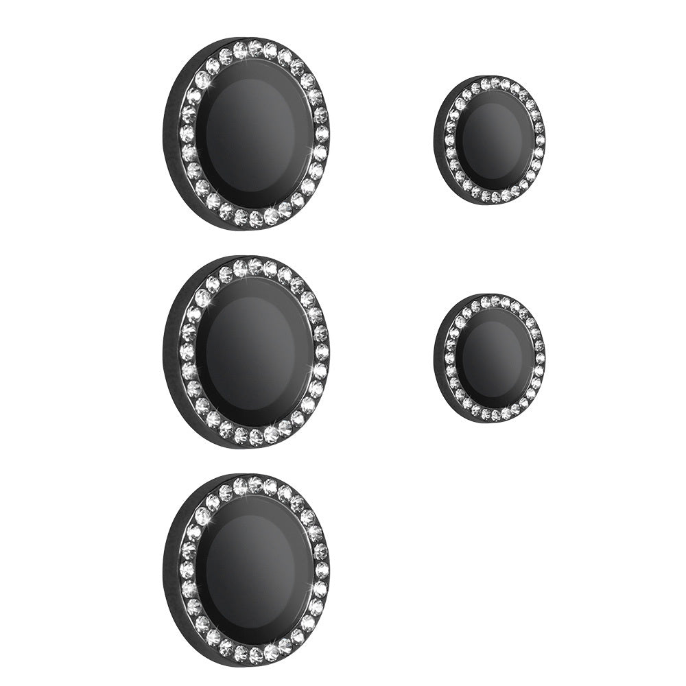 Folie sticla Hard Diamond pentru Camera (lentila) pentru Samsung Galaxy S26 Ultra Negru (lentila 5 Pieces)