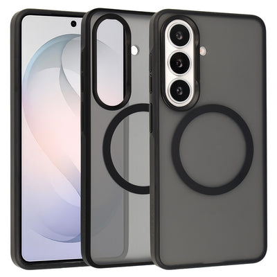 Husa Liavec Soft Metal Frame pentru Samsung Galaxy S26 Negru