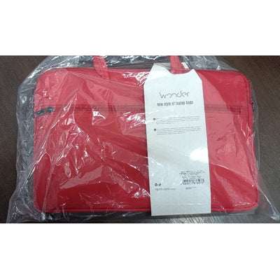 Husa Wonder Briefcase Laptop 15-16 Inches Rosu (Damaged Packaging)