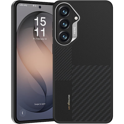Husa Benks Montage Magnetic Armor Pro Kevlar Metal Frame 600D+1500D (L049) pentru Samsung Galaxy S26 Plus Negru
