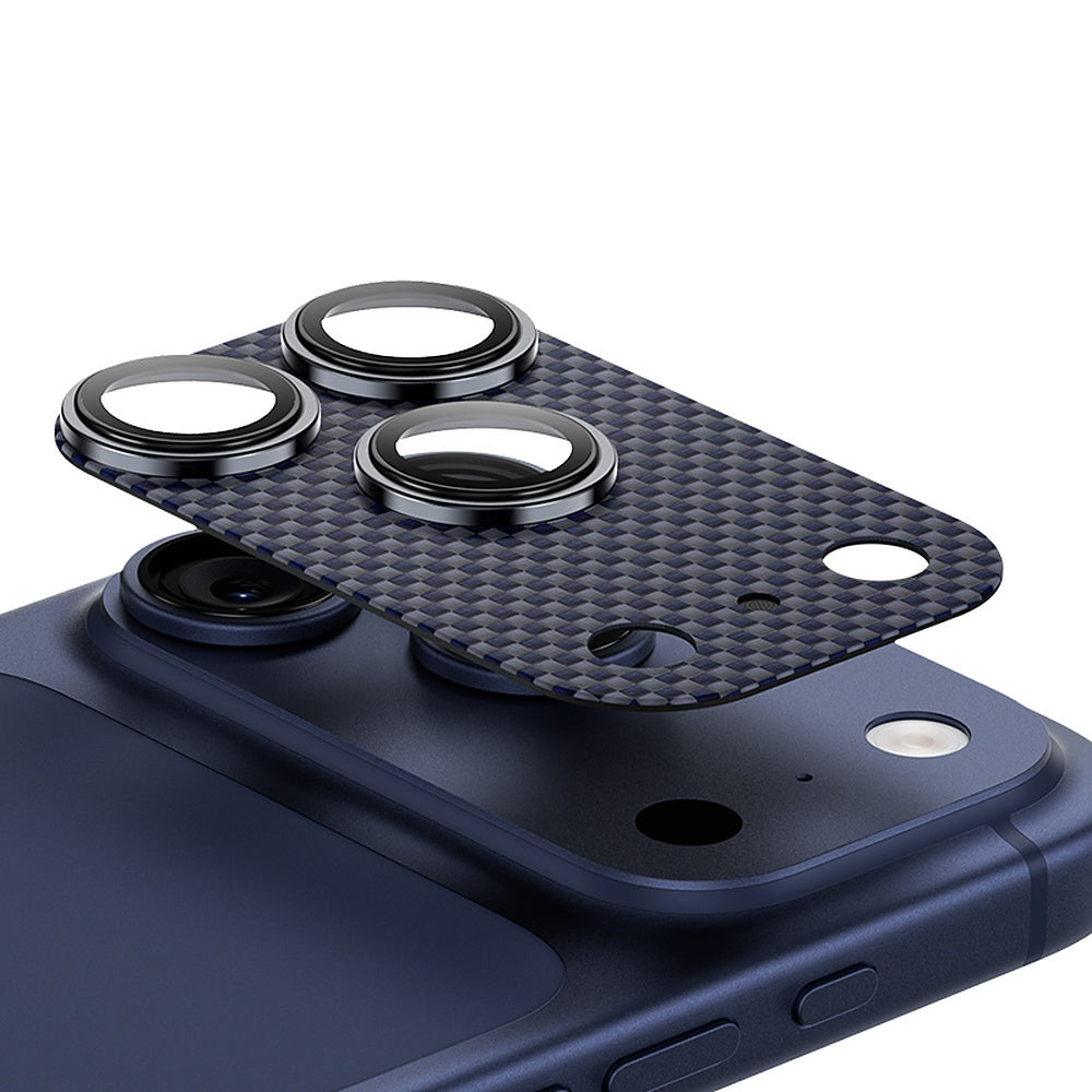 Folie Benks sticla Armor Warrior lentila (Sr70) pentru iPhone 17 Pro Max Aurora (Camera Island)