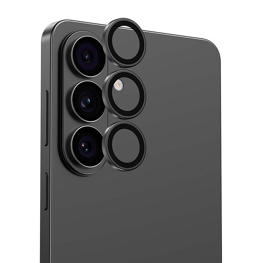 Folie Benks sticla Warrior camera On pentru Samsung Galaxy S26/S26 Plus (lentila 3 Pieces) Negru