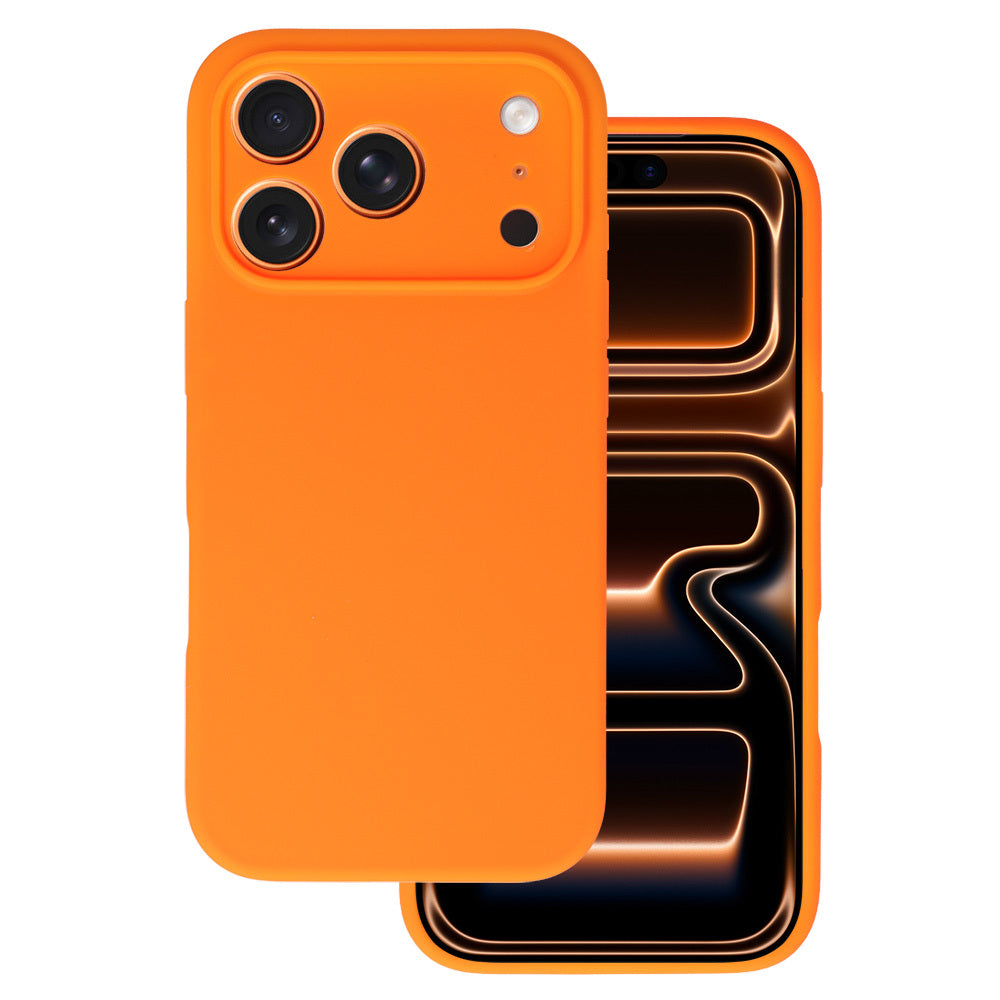 Husa Silicone Lite pentru Xiaomi Redmi Note 15 Pro 5G Portocaliu