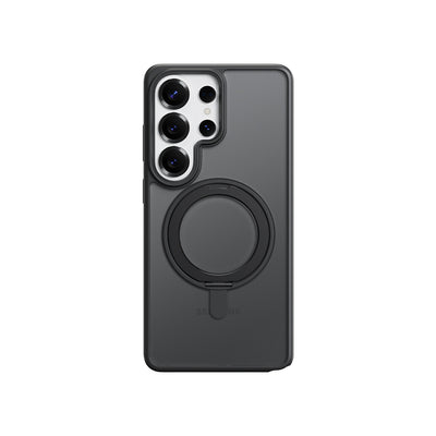 Suport auto Rock Rotating Stand Soft Touch Series Magnetic pentru Samsung Galaxy S26 Ultra Negru