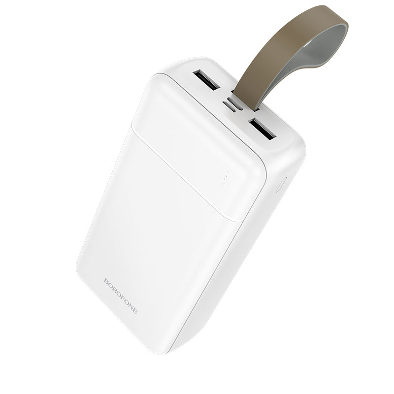Acumulator extern Borofone 30000mAh Bj88b Clever - 2xUSB - Alb